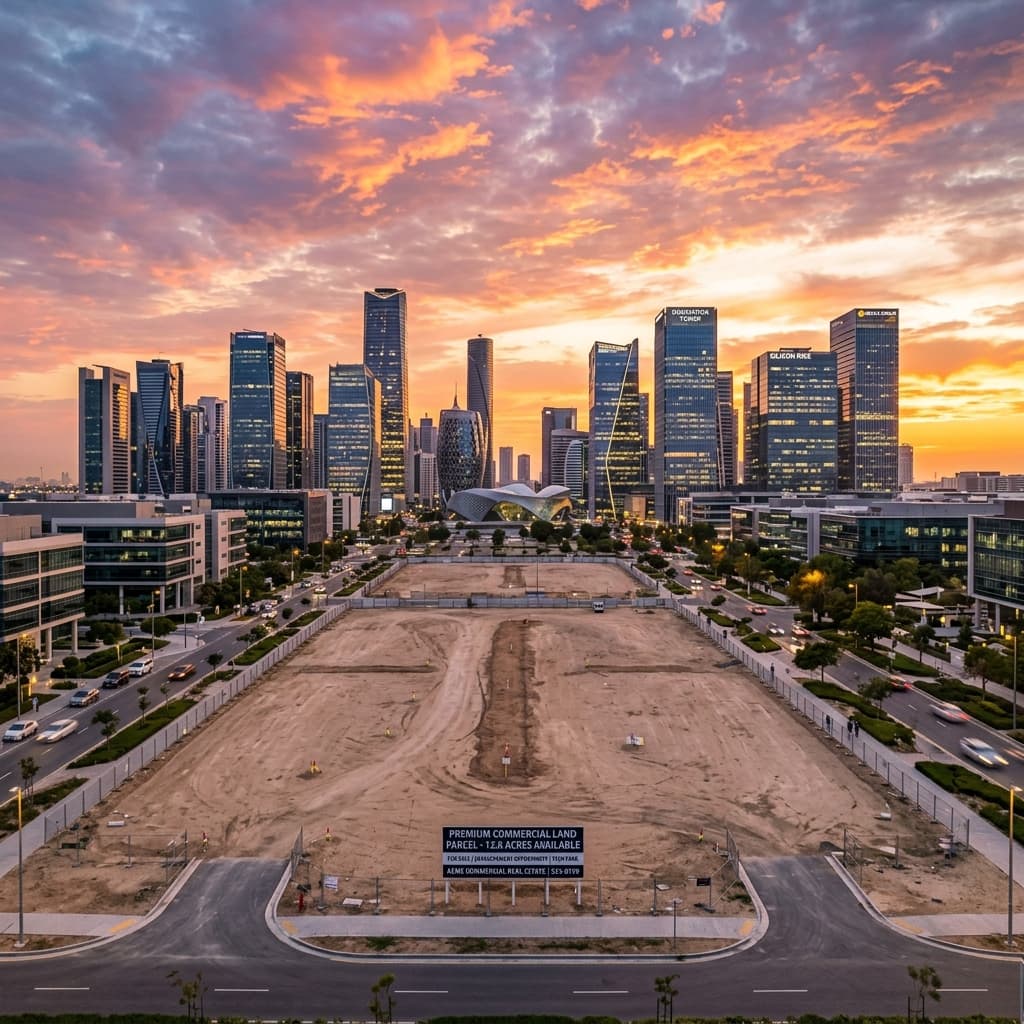 Expansive commercial land in city tech park